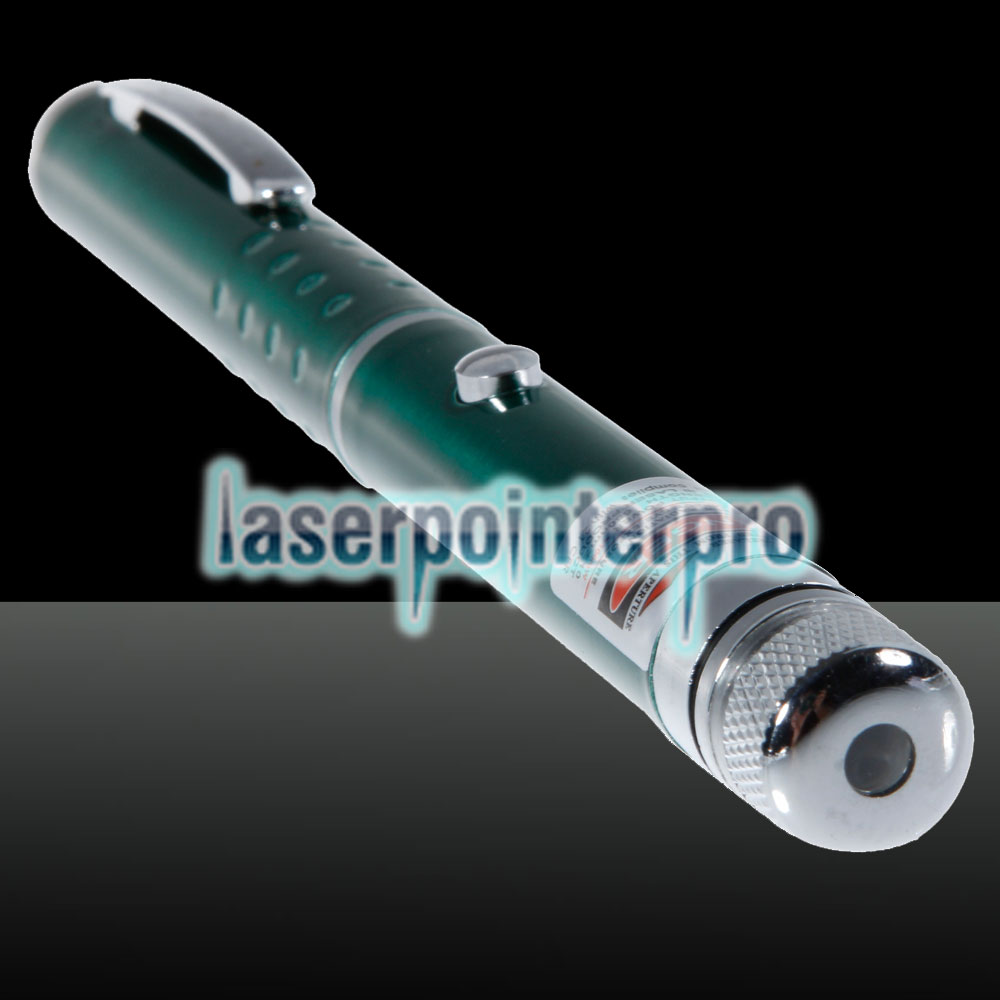 Penna puntatore laser verde chiaro con retino laser rosso aperto da 50 mW
