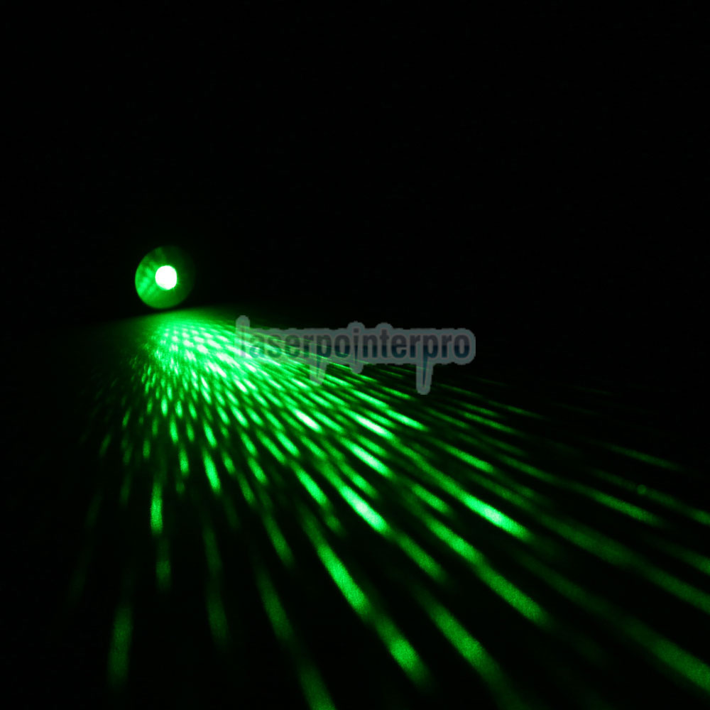 Bolígrafo puntero láser verde de espalda abierta de 30 mW y 532 nm