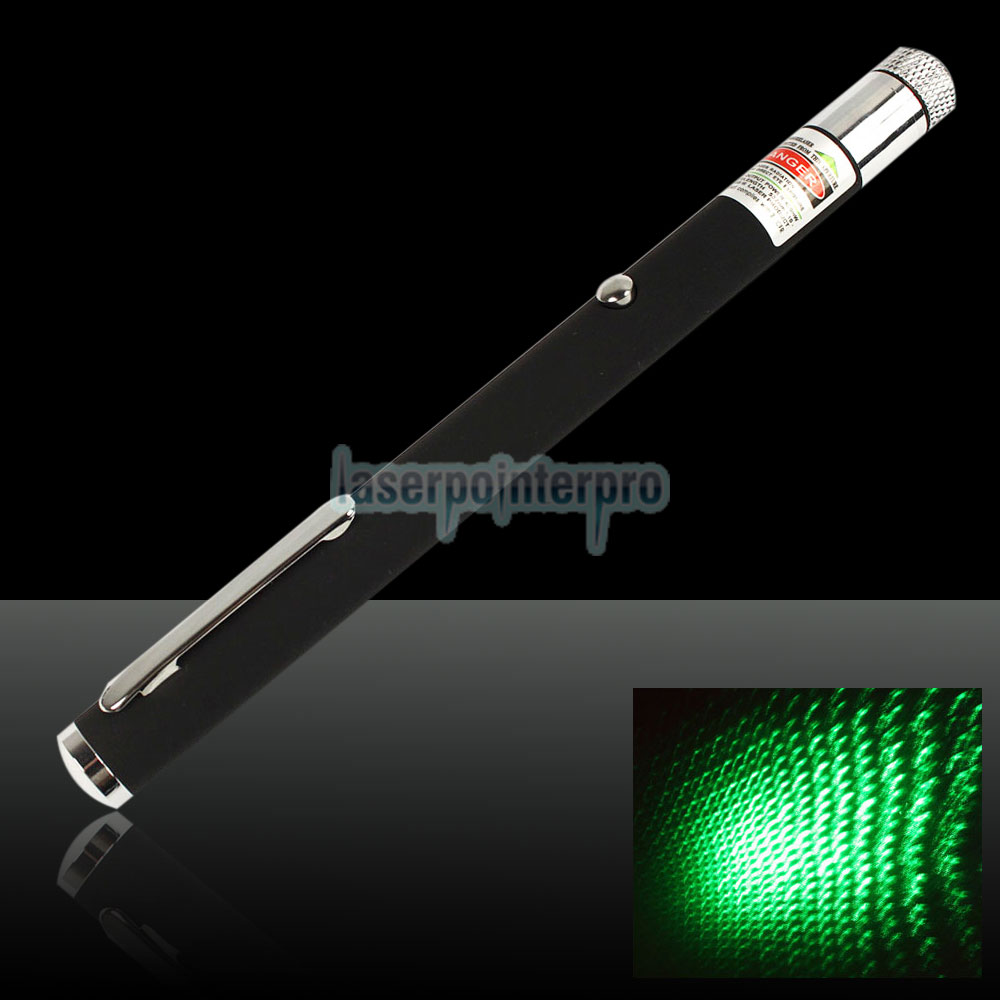 50mW 532nm Open-back Kaleidoscopic Caneta Laser Pointer Verde