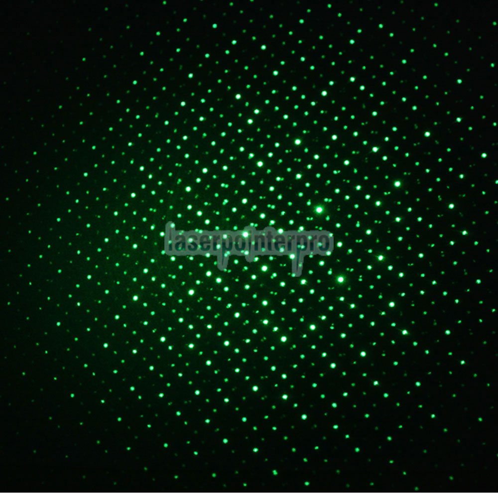 Pluma del indicador del laser del verde del proyector de la estrella de la mitad-abierta 100mW 532nm