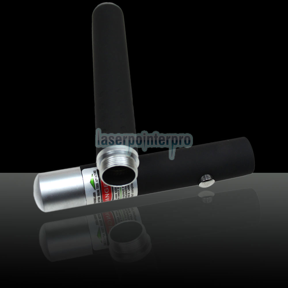 5 en 1 50mW 532nm stylo pointeur laser vert kaléidoscopique mi-ouvert
