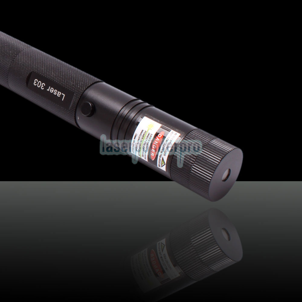 200mW 532nm Style de lampe de poche Pointeur Laser Vert Kaleidoscopique Réglable