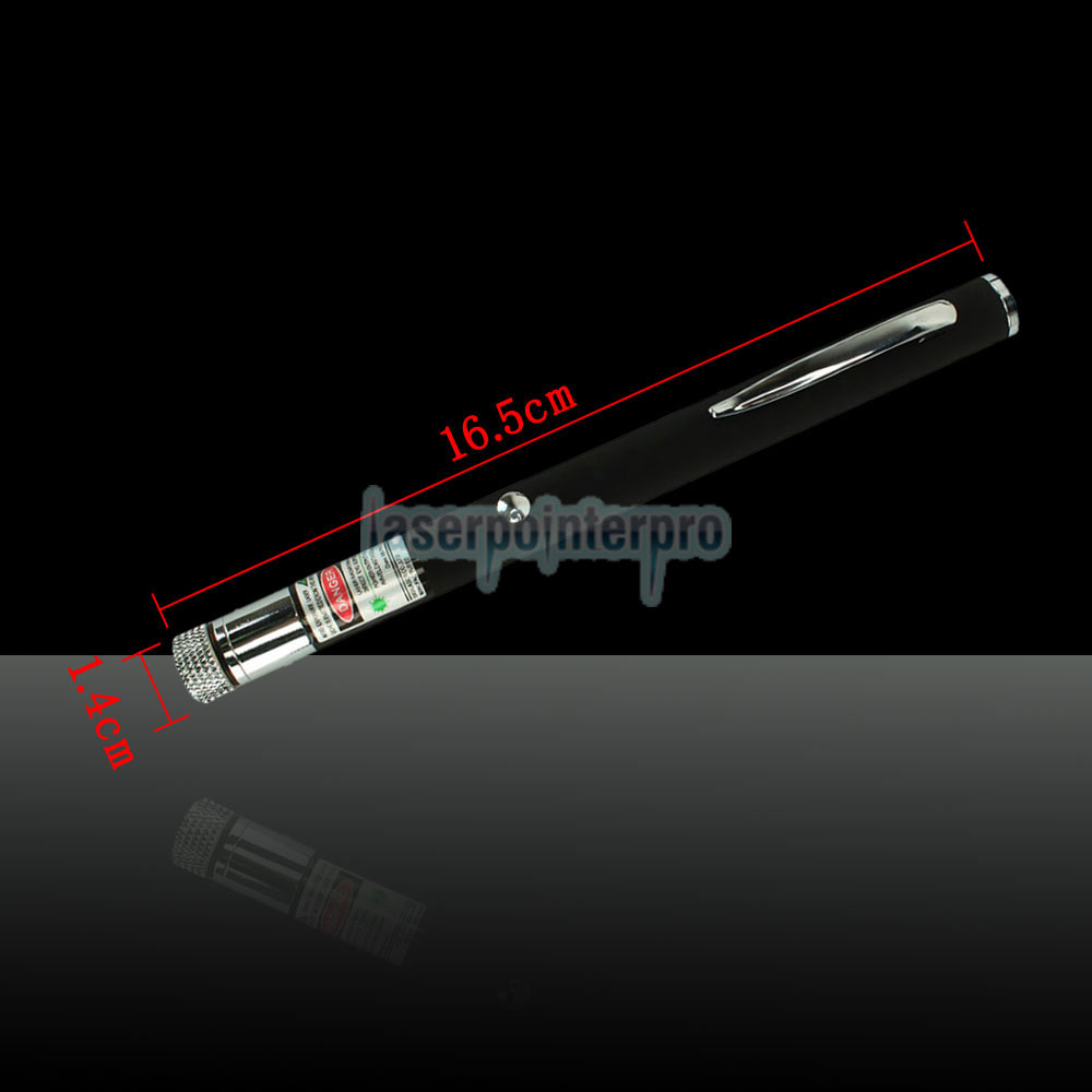 Pointeur stylo pointeur laser vert kaléidoscopique 10mW 532nm avec pile 2AAA