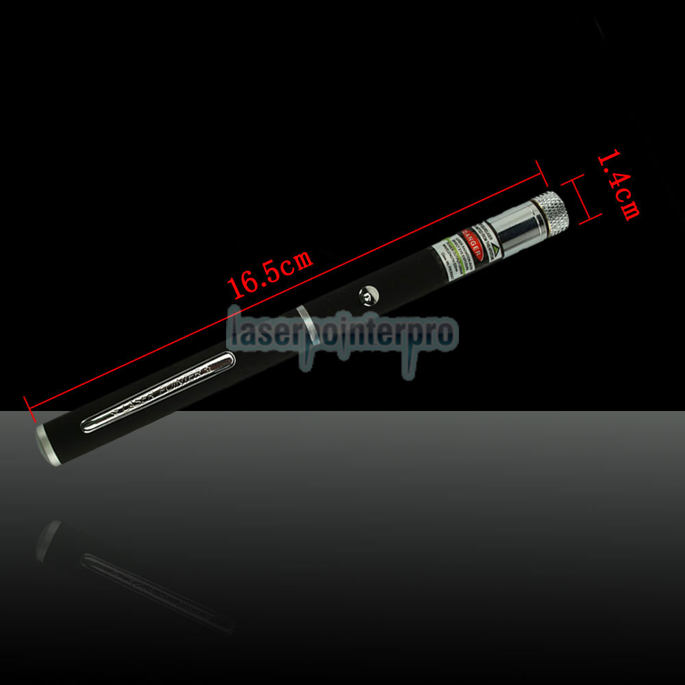 200mW 532nm Penna puntatore laser verde caleidoscopico con apertura media con batteria 2AAA