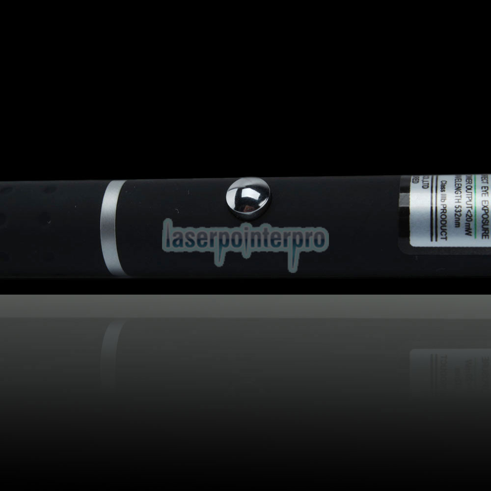 Penna puntatore laser verde 5 in 1 20mW 532nm con batteria 2AAA