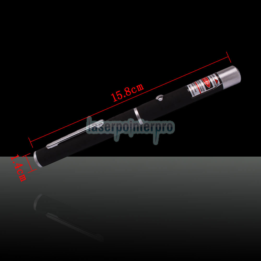 Stylo pointeur laser rouge mi-ouvert 50mW 650nm