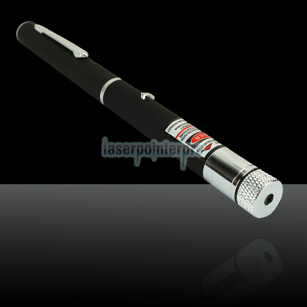 Bolígrafo con indicador de láser rojo caleidoscópico de apertura media 50mW 650nm con batería 2AAA