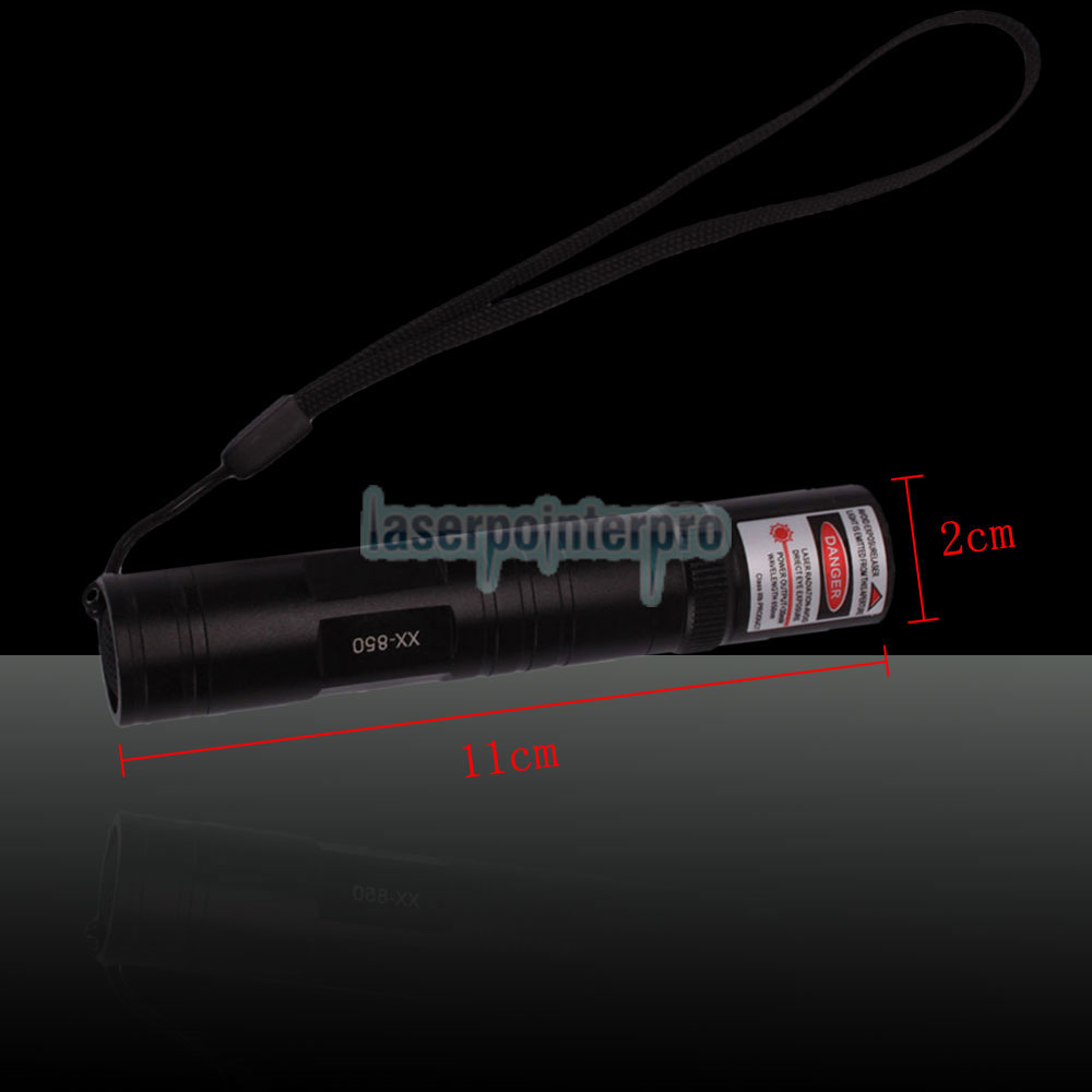 30mW 650nm Lanterna Estilo 850 Tipo Red Laser Pointer Pen com 16340 Bateria