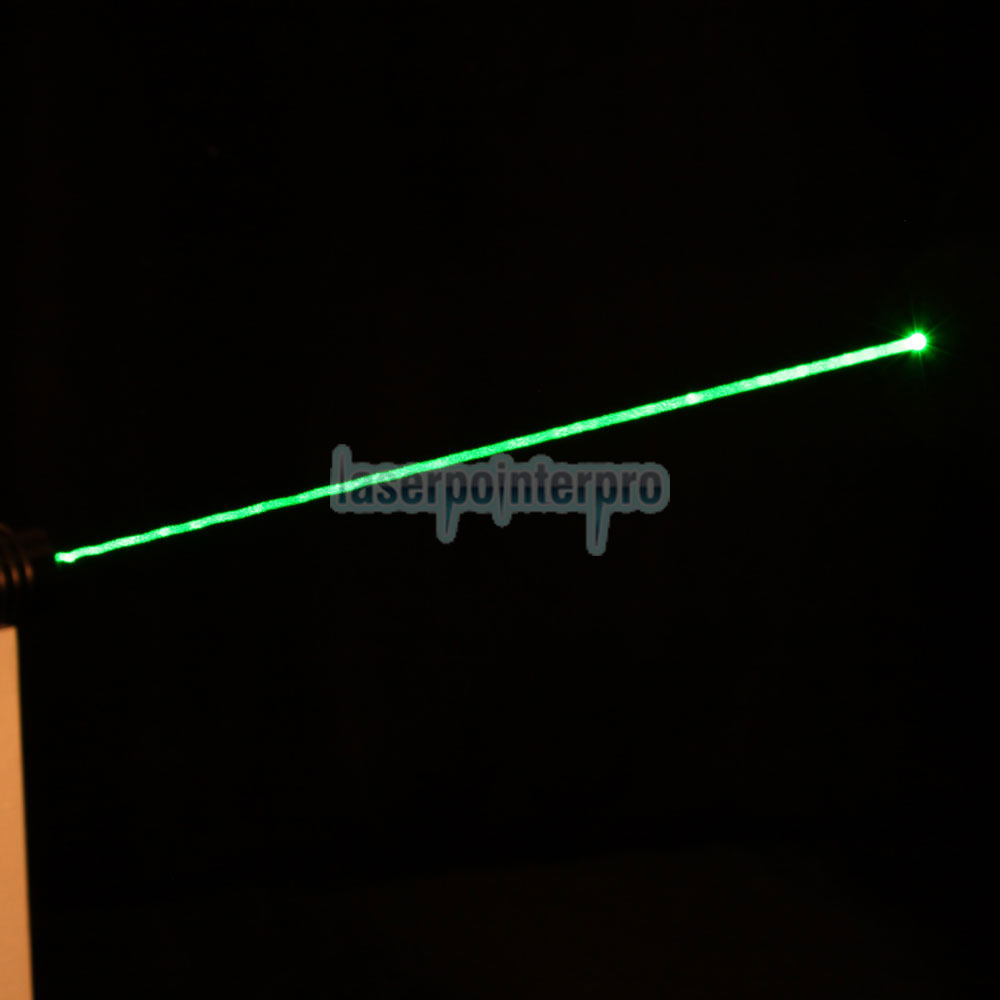 Laser 302 100mW 532nm Taschenlampe mit grünem Laserpointer und 16340-Akku