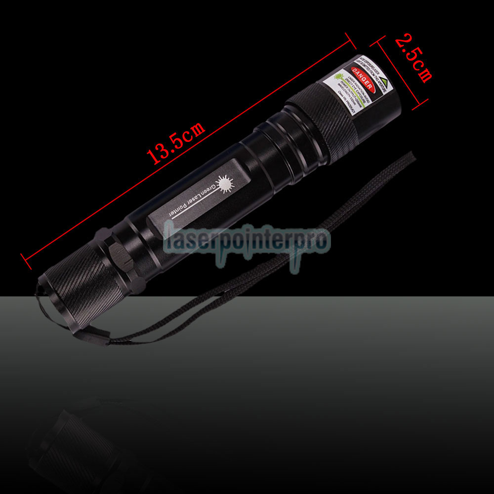 50Miles Green 532nm Laser Pointers Lazer Pen Beam Lamp Zoom Burn 18650 Battery 