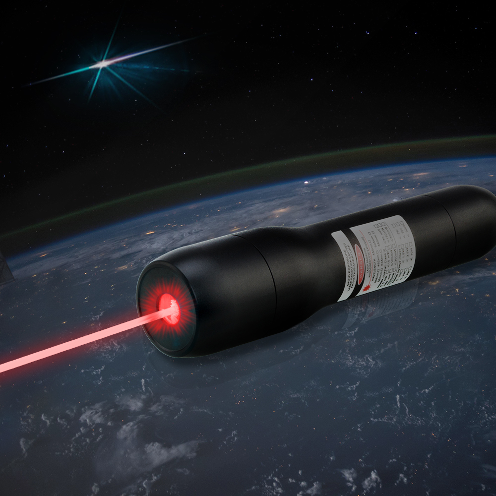 QK-DS6 pointeur laser rouge imperméable 5000mw 638nm 5 mètres sous l'eau