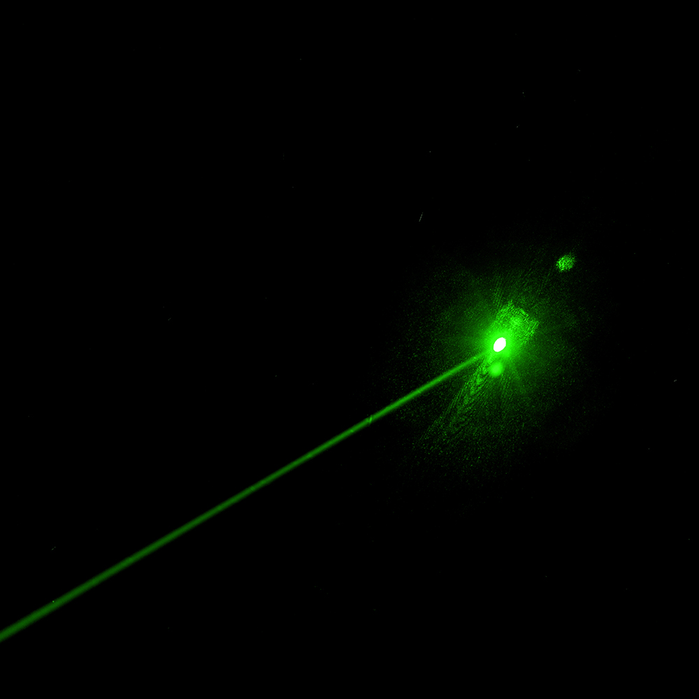 Puntatore laser verde impermeabile QK-DS6 10000mw 530nm 5 metri sott'acqua