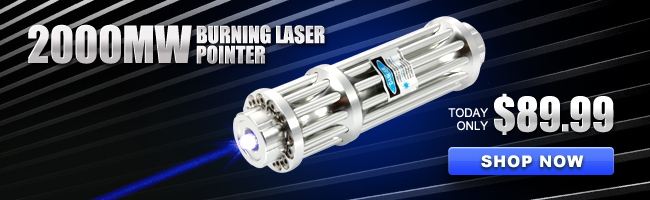 Puntatore laser da 2000 mw