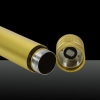 Ponteiro Laser Verde de Feixe 500MW (1 x 4000mAh) Dourado