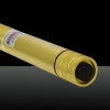2Pcs 500MW fascio puntatore laser verde (1 x 4000mAh) Oro