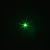 400MW haz puntero láser verde (1 x 4000mAh) Plata