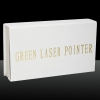 Ponteiro Laser 100MW Feixe Verde (1 x 4000mAh) Prata