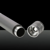 100MW Strahl Grün Laserpointer (1 x 4000mAh) Silber