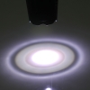 UltraFire S2 Lampe de poche blanche à forte focalisation LED 10W 1200 lumens 500m noire