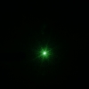 200mW verde del fascio di luce a punto singolo Laser Pointer Pen Nero