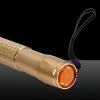 230mW 532nm Green Beam Light Laser Pointer Pen Golden 853