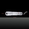 230mW 532nm Green Beam Light Laser Pointer Pen Silver Gray 853
