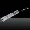 400mW 532nm faisceau vert laser pointeur stylo argent gris 853