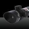 Nero 250mW 522-542nm Pistola laser con testa inclinata a luce verde con raggio laser