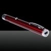 100mW 532nm fascio verde singolo punto di ricarica Laser Pointer Pen Red USB