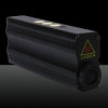 300mW 650nm Orange Beam Light Double Sided Laser Pointer + US Standard Power Adapter Black