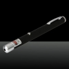 1mW 532nm Green Beam Light Pen puntero láser recargable de un solo punto negro