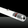 1mW 532nm feixe de luz único ponto recarregável Laser Pointer Pen Branco