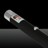 5mW 532nm feixe de luz ponto único recarregável Laser Pointer Pen Preto