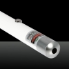 5mW 532nm feixe de luz ponto único recarregável Laser Pointer Pen Branco
