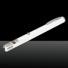 5mW 532nm Penna puntatore laser ricaricabile a luce bianca a singolo raggio di luce bianca