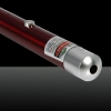 100mW 532nm fascio verde chiaro a un punto ricaricabile Penna puntatore laser rosso