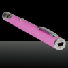 100mW 532nm feixe de luz único ponto recarregável Laser Pointer Pen-de-rosa