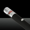 Recargable lápiz puntero láser Negro 100mW 532nm verde luz de la viga de punto único