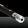 100mW 532nm faisceau vert clair à point unique rechargeable stylo pointeur laser noir