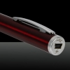 200mW 532nm Penna puntatore laser ricaricabile a singolo raggio con luce verde a raggio rosso