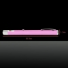 200mW 532nm feixe de luz ponto único recarregável Laser Pointer Pen Pink
