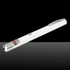 5mW 650nm Red Beam Light Pen puntero láser recargable de un solo punto blanco
