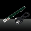 100mW 650nm faisceau rouge Lumière seul point rechargeable stylo pointeur laser vert