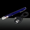100mW 650nm faisceau rouge Lumière seul point rechargeable stylo pointeur laser bleu