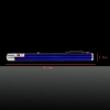 100mW 650nm Red feixe de luz único ponto recarregável Laser Pointer Pen Azul