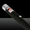 200mW 650nm Red Fascio di luce a un punto ricaricabile Laser Pointer Pen Nero