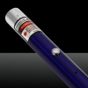 100mW 650nm Rojo Rayo de luz de un solo punto recargable lápiz puntero láser azul