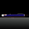 200mW 650nm Red Fascio di luce a un punto ricaricabile Penna puntatore laser blu