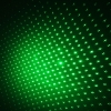 1mW 532nm viga verde Luz estrellada recargable puntero láser pluma blanca