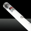 1mW 532nm Green Beam Light Starry Rechargeable Laser Pointer Pen White
